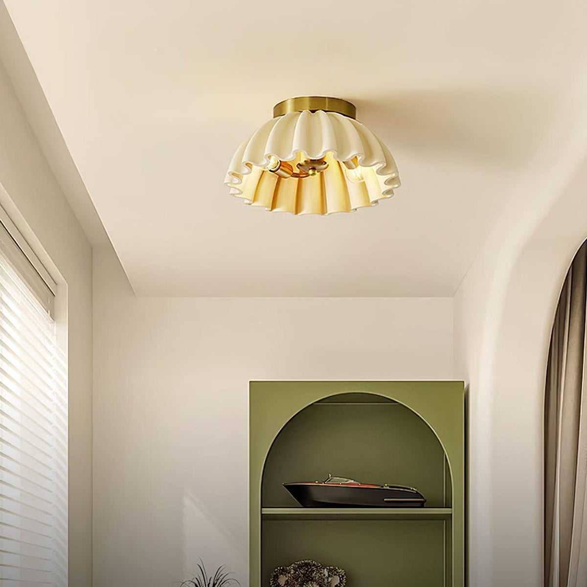 Mardenena Metal Ceiling Light-Moonnatur
