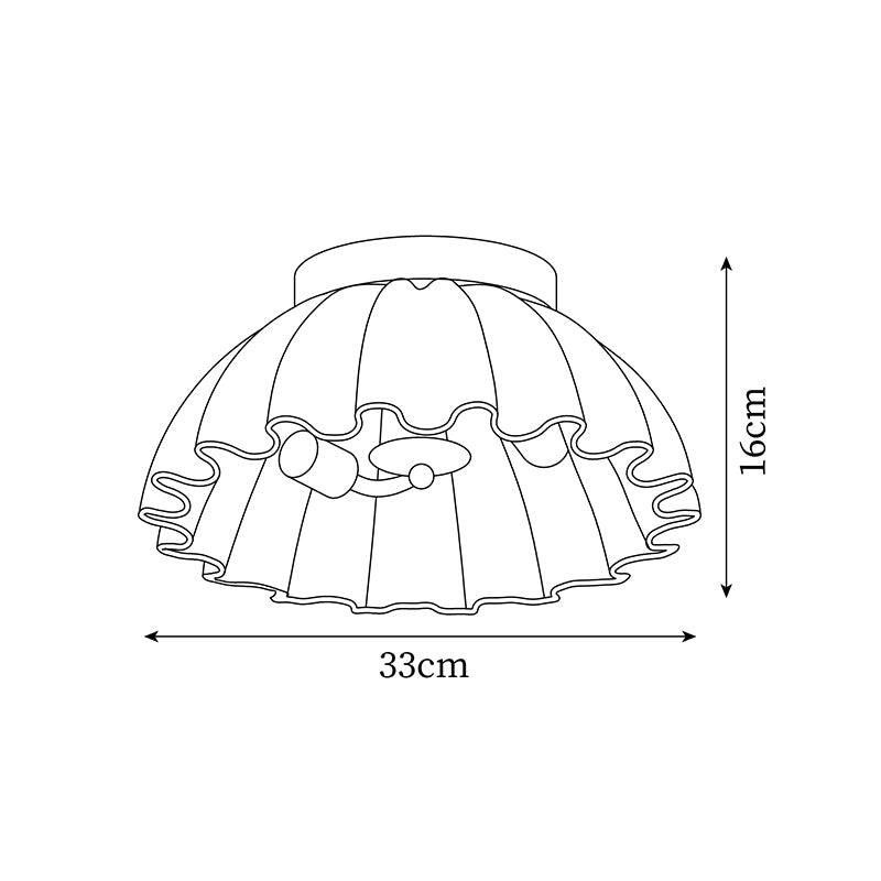 Mardenena Metal Ceiling Light-Moonnatur