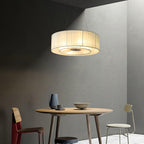 Langrenheath Fabric Pendant Light-Moonnatur