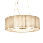 Langrenheath Fabric Pendant Light-Moonnatur