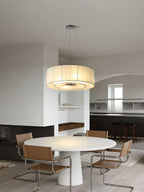 Langrenheath Fabric Pendant Light-Moonnatur