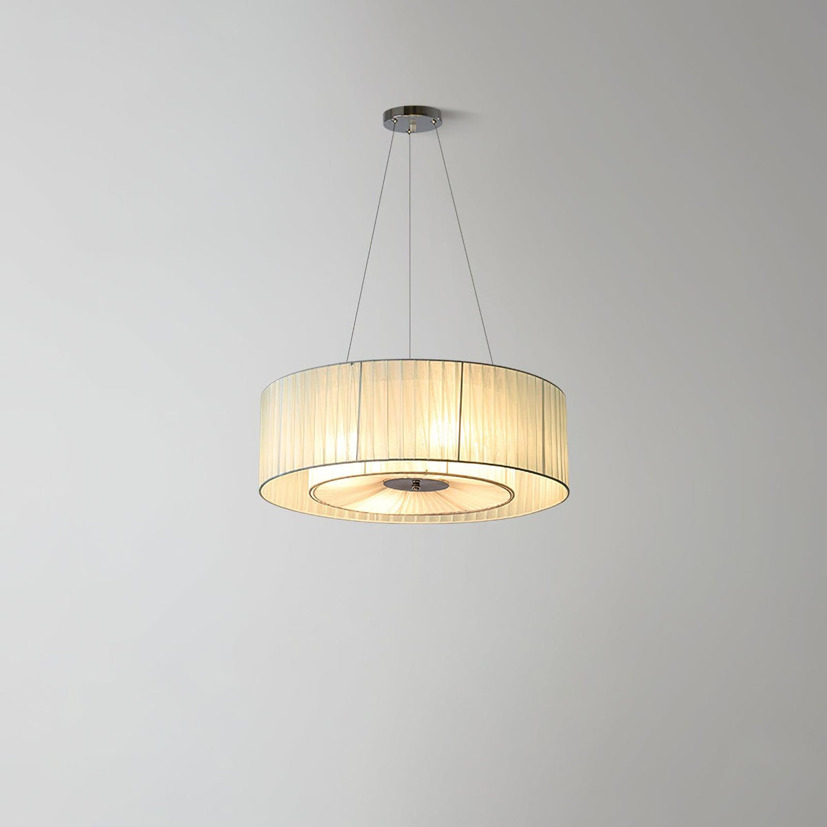 Langrenheath Fabric Pendant Light-Moonnatur