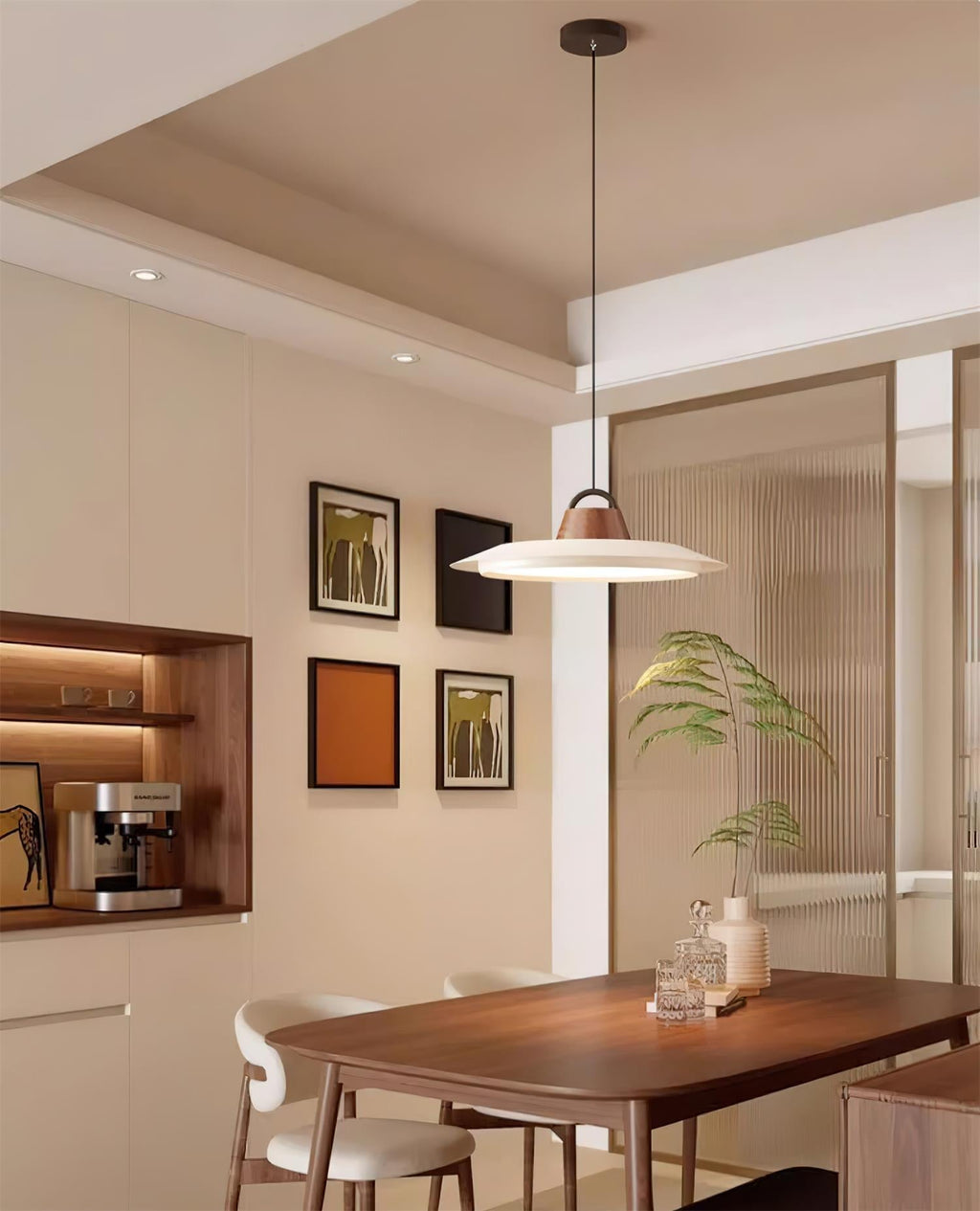 Narenena Acrylic Pendant Light-Moonnatur