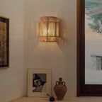Everis Hemp Rope Wall Light-Moonnatur
