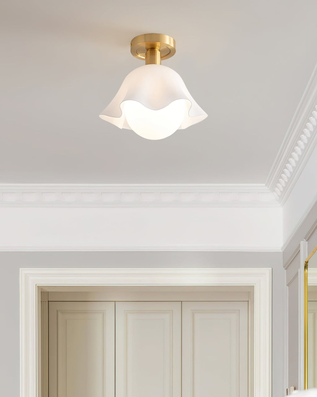 Wenrelcove Acrylic Ceiling Light-Moonnatur