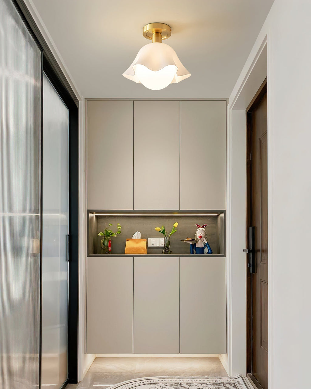 Wenrelcove Acrylic Ceiling Light-Moonnatur