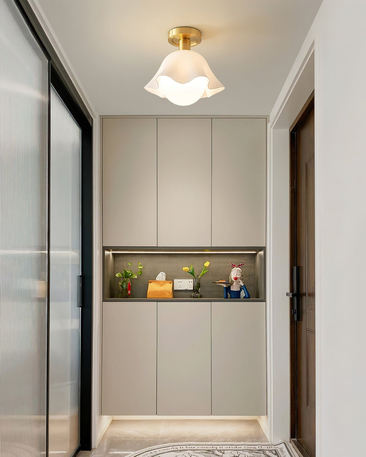 Wenrelcove Acrylic Ceiling Light-Moonnatur