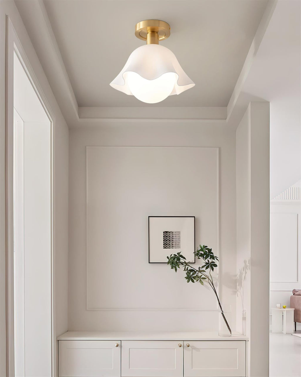 Wenrelcove Acrylic Ceiling Light-Moonnatur