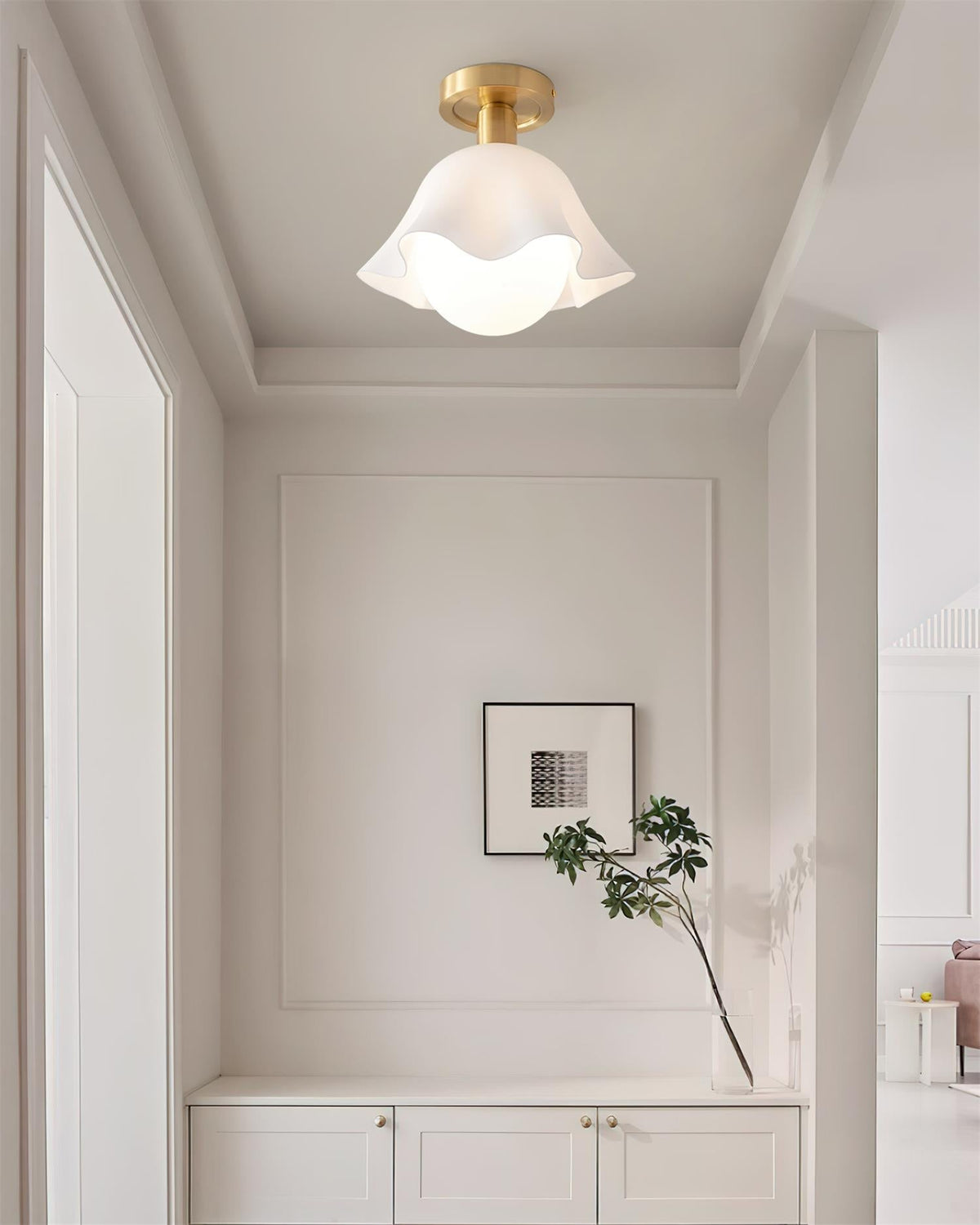 Wenrelcove Acrylic Ceiling Light-Moonnatur