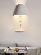 Qonelle Plaster Wall Lamp-Moonnatur