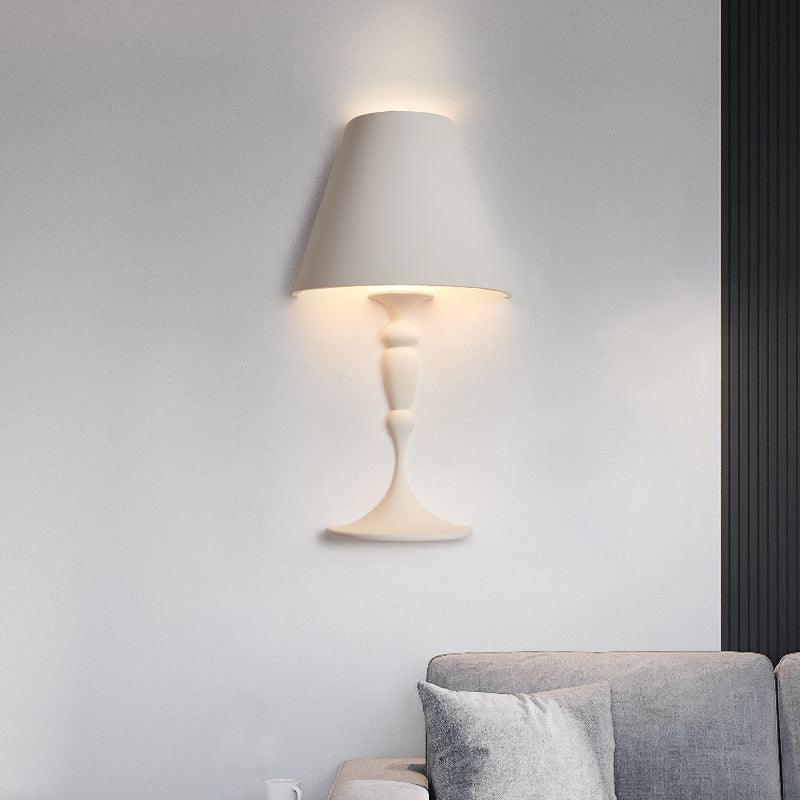 Qonelle Plaster Wall Lamp-Moonnatur