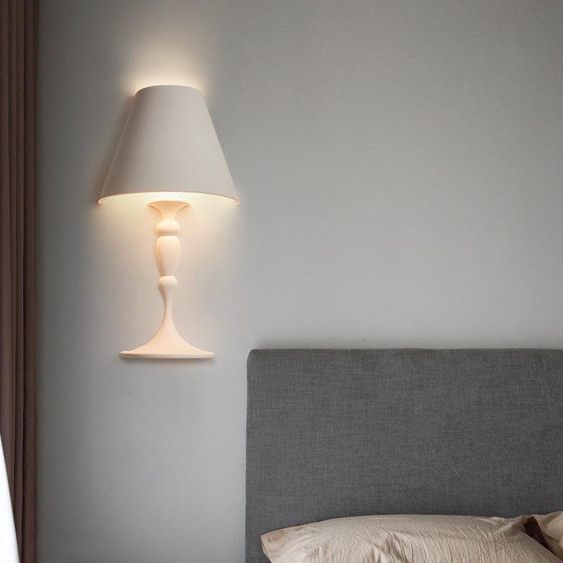 Qonelle Plaster Wall Lamp-Moonnatur