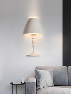 Qonelle Plaster Wall Lamp-Moonnatur
