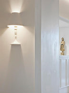 Qonelle Plaster Wall Lamp-Moonnatur
