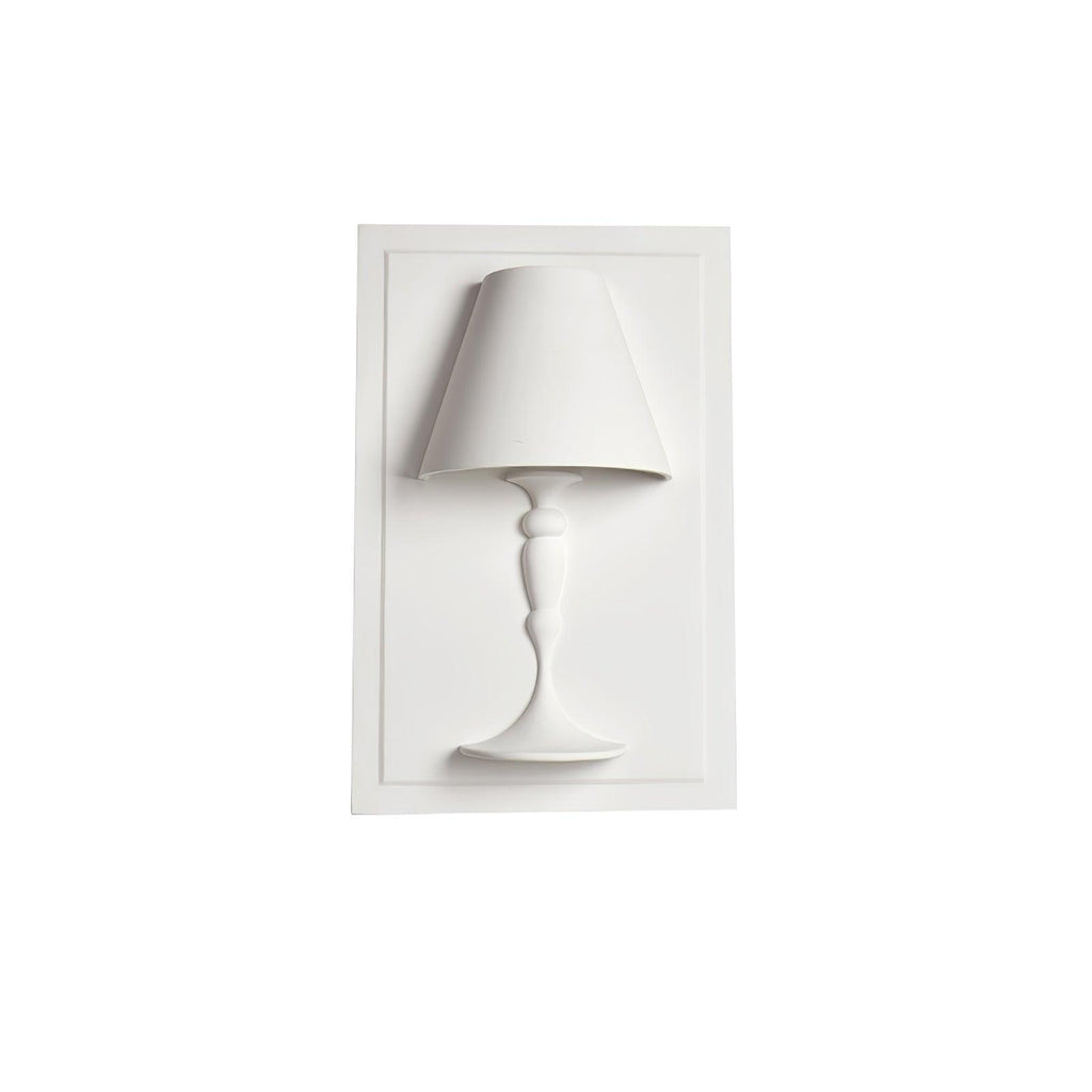 Qonelle Plaster Wall Lamp-Moonnatur
