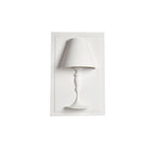 Qonelle Plaster Wall Lamp-Moonnatur