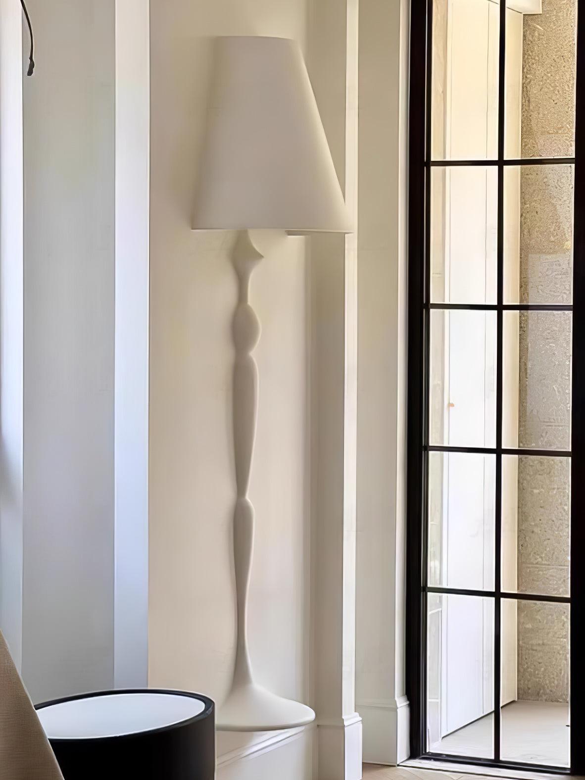 Qonelle Plaster Wall Lamp-Moonnatur