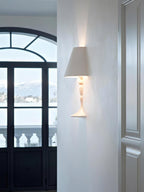 Qonelle Plaster Wall Lamp-Moonnatur