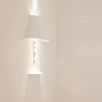Qonelle Plaster Wall Lamp-Moonnatur
