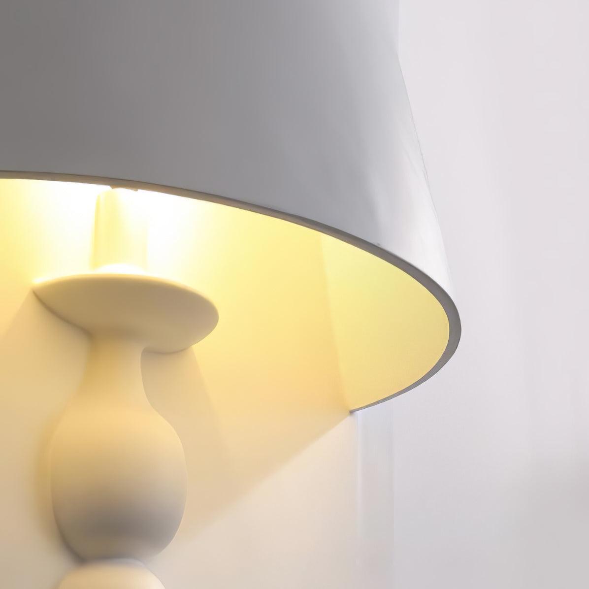 Qonelle Plaster Wall Lamp-Moonnatur