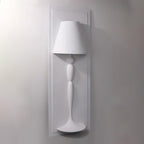 Qonelle Plaster Wall Lamp-Moonnatur