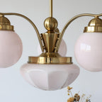Evrina Glass Chandelier-Moonnatur