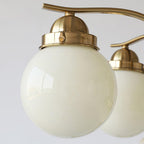 Evrina Glass Chandelier-Moonnatur