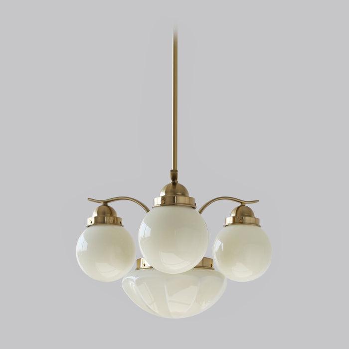 Oswenheath Glass Chandelier-Moonnatur