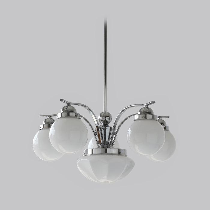 Evrina Glass Chandelier-Moonnatur