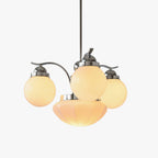 Evrina Glass Chandelier-Moonnatur
