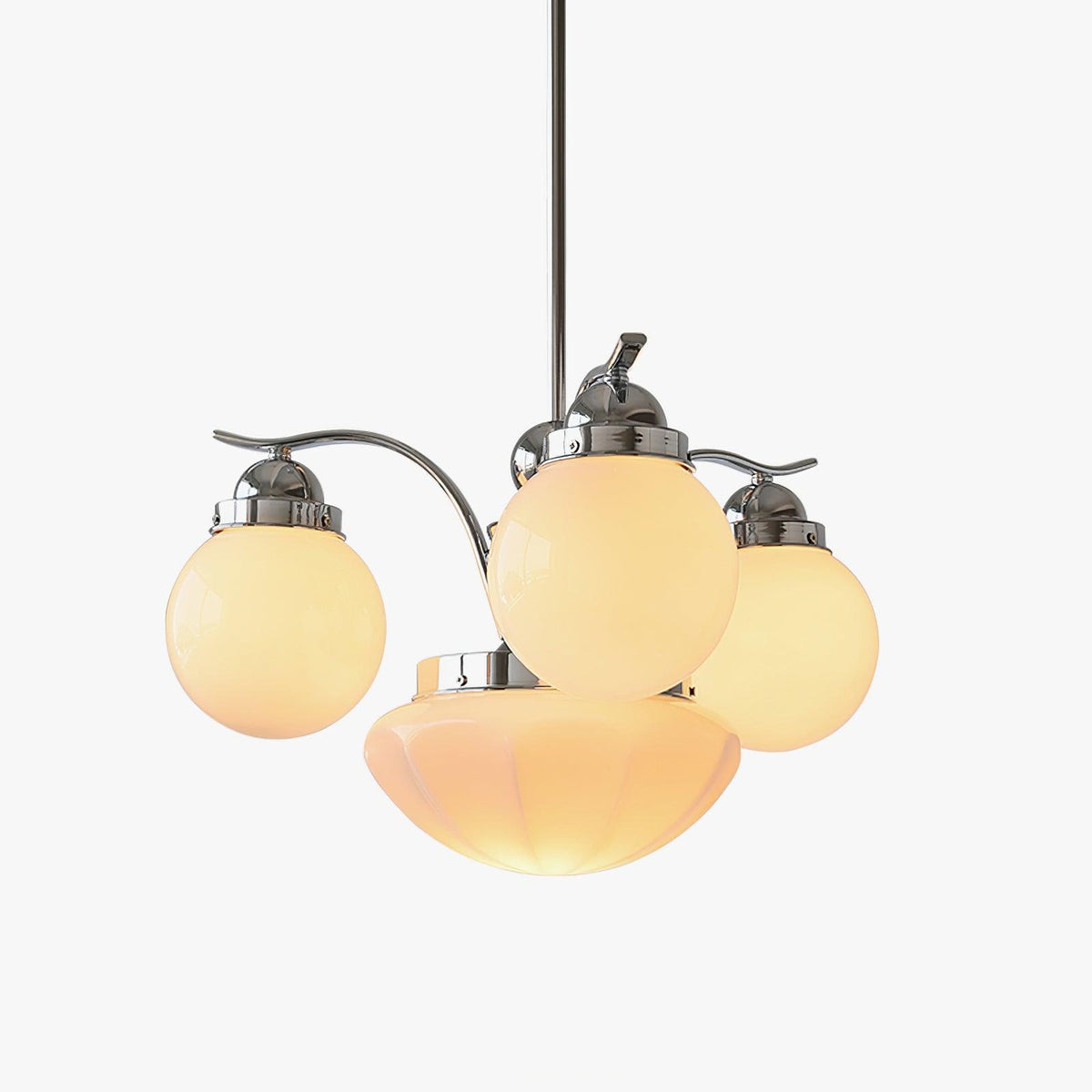 Evrina Glass Chandelier-Moonnatur