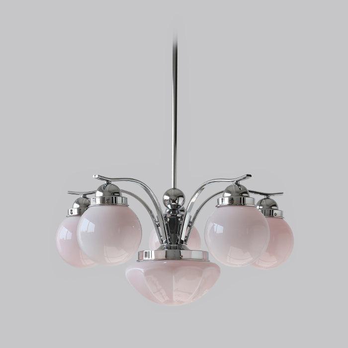 Oswenheath Glass Chandelier-Moonnatur