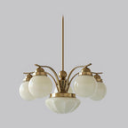 Evrina Glass Chandelier-Moonnatur