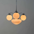 Evrina Glass Chandelier-Moonnatur