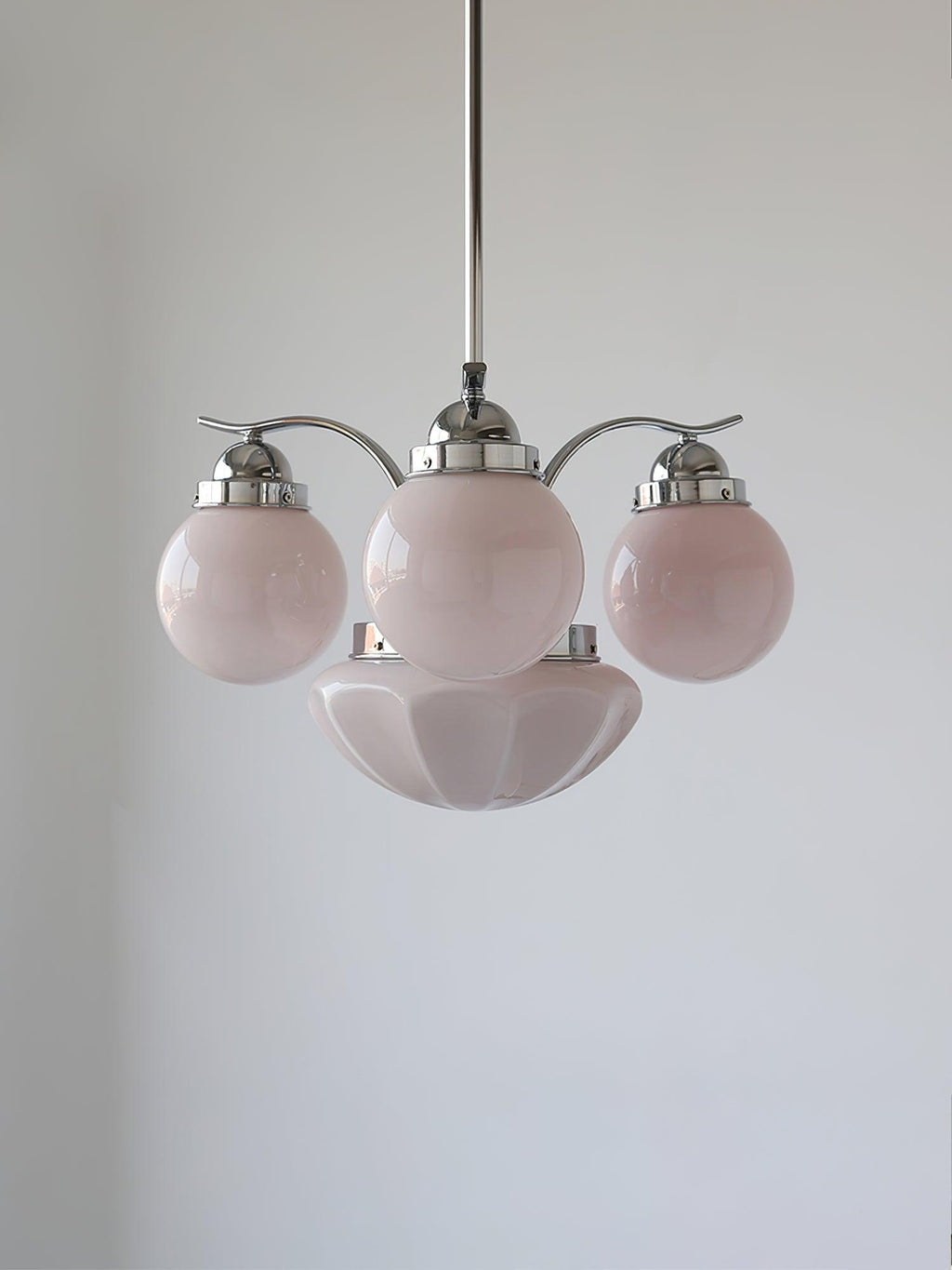 Evrina Glass Chandelier-Moonnatur