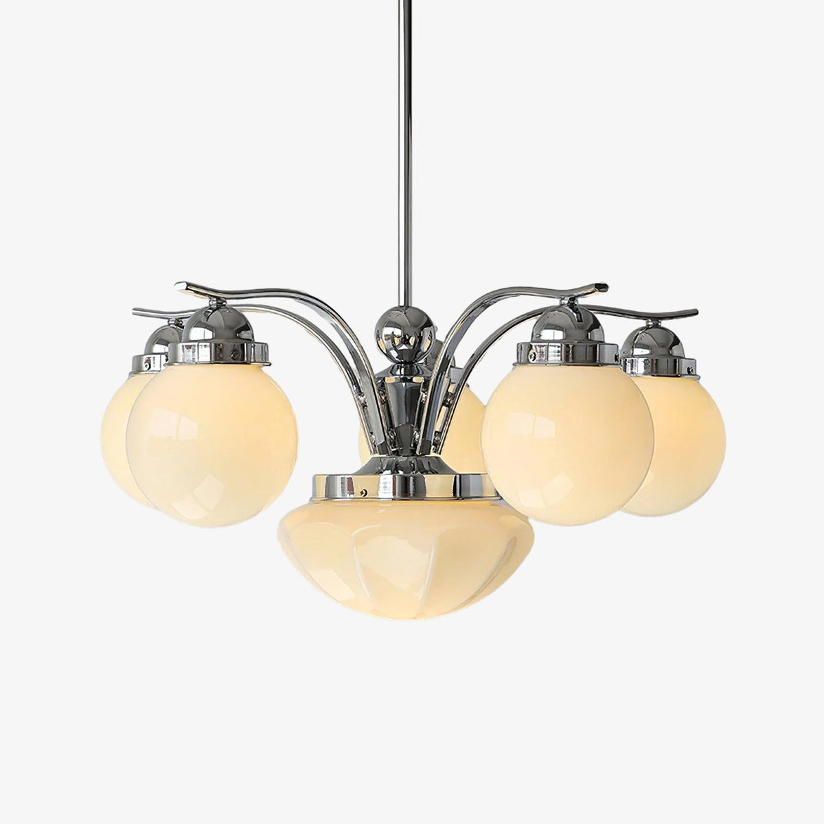 Oswenheath Glass Chandelier-Moonnatur