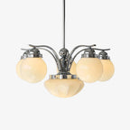 Evrina Glass Chandelier-Moonnatur