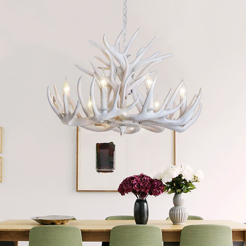 Rildenmere Resin Chandelier-Moonnatur