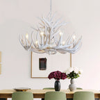 Rildenmere Resin Chandelier-Moonnatur