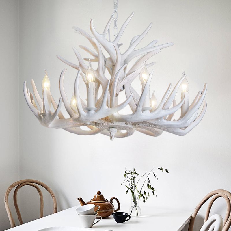 Rildenmere Resin Chandelier-Moonnatur