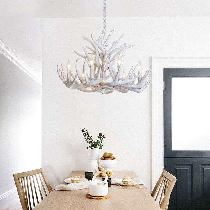 Rildenmere Resin Chandelier-Moonnatur
