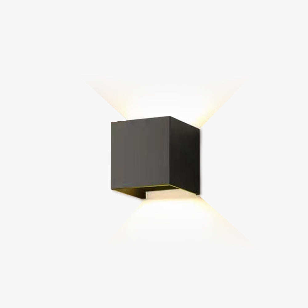 Nexu Modern Adjustable Square Outdoor Wall Lamp LED - Neutralighting