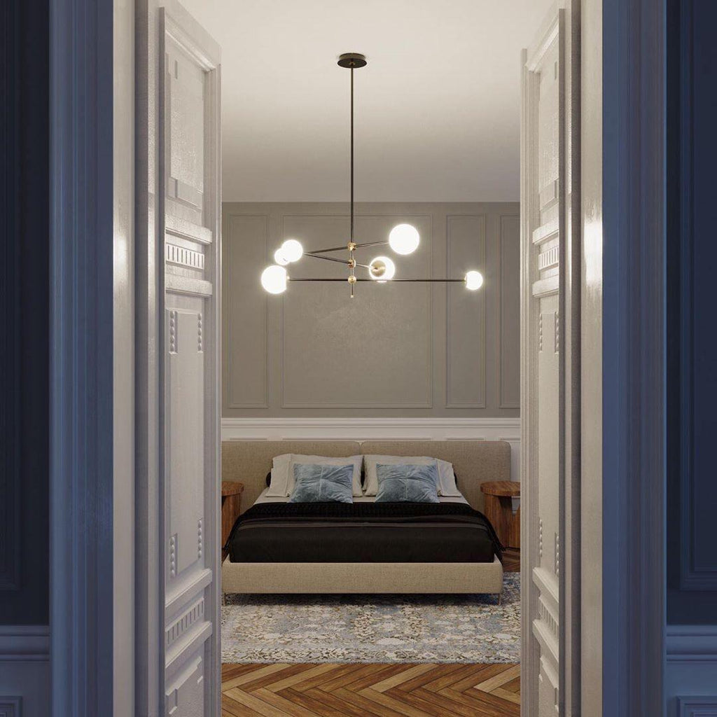 Brierera Glass Chandelier-Moonnatur