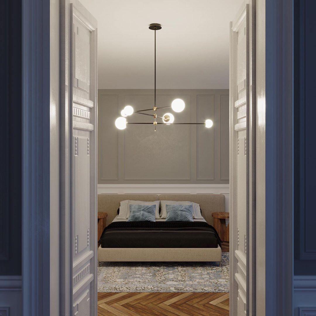 Brierera Glass Chandelier-Moonnatur