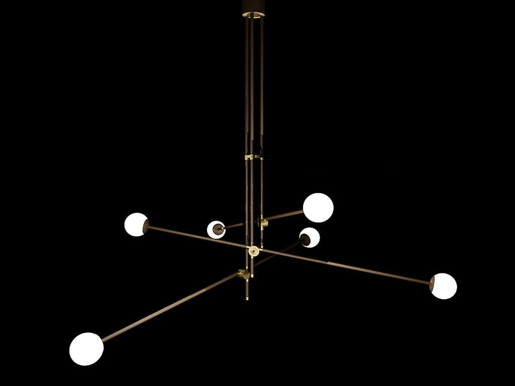 Brierera Glass Chandelier-Moonnatur