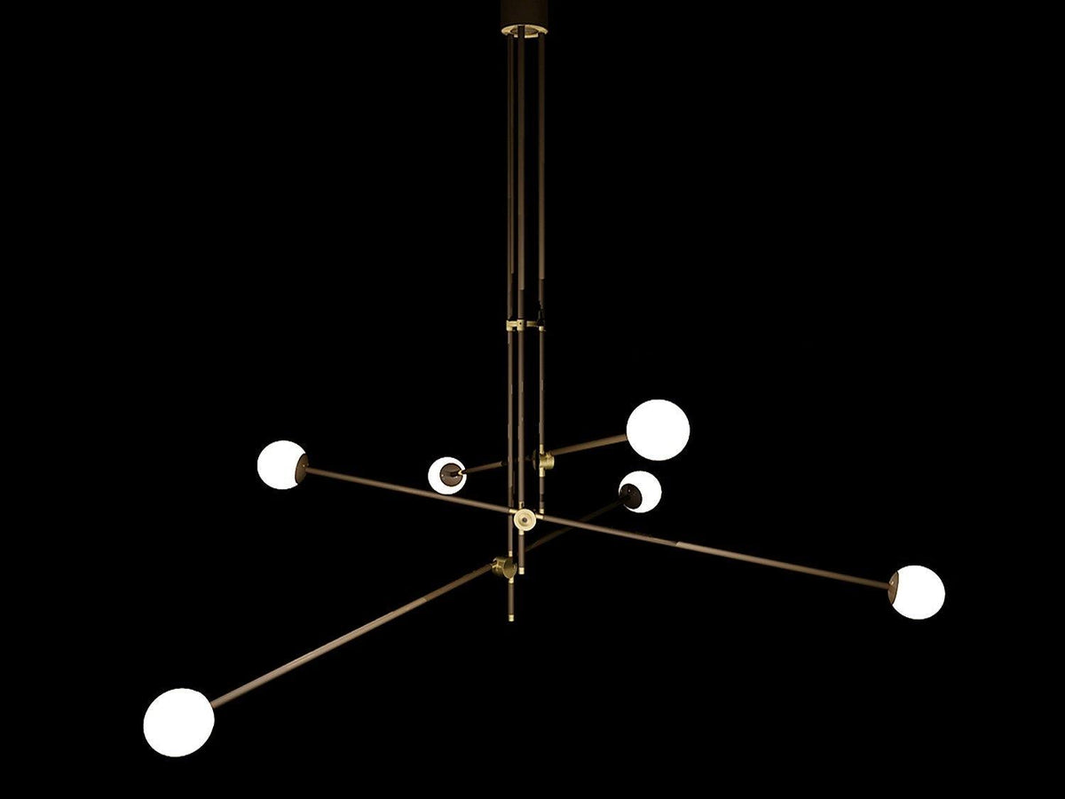 Brierera Glass Chandelier-Moonnatur