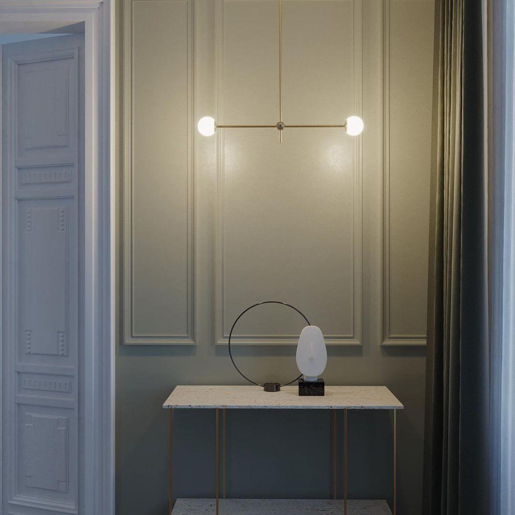Brierera Glass Chandelier-Moonnatur
