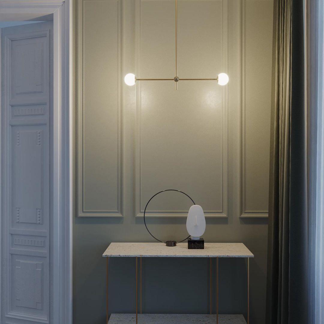 Brierera Glass Chandelier-Moonnatur