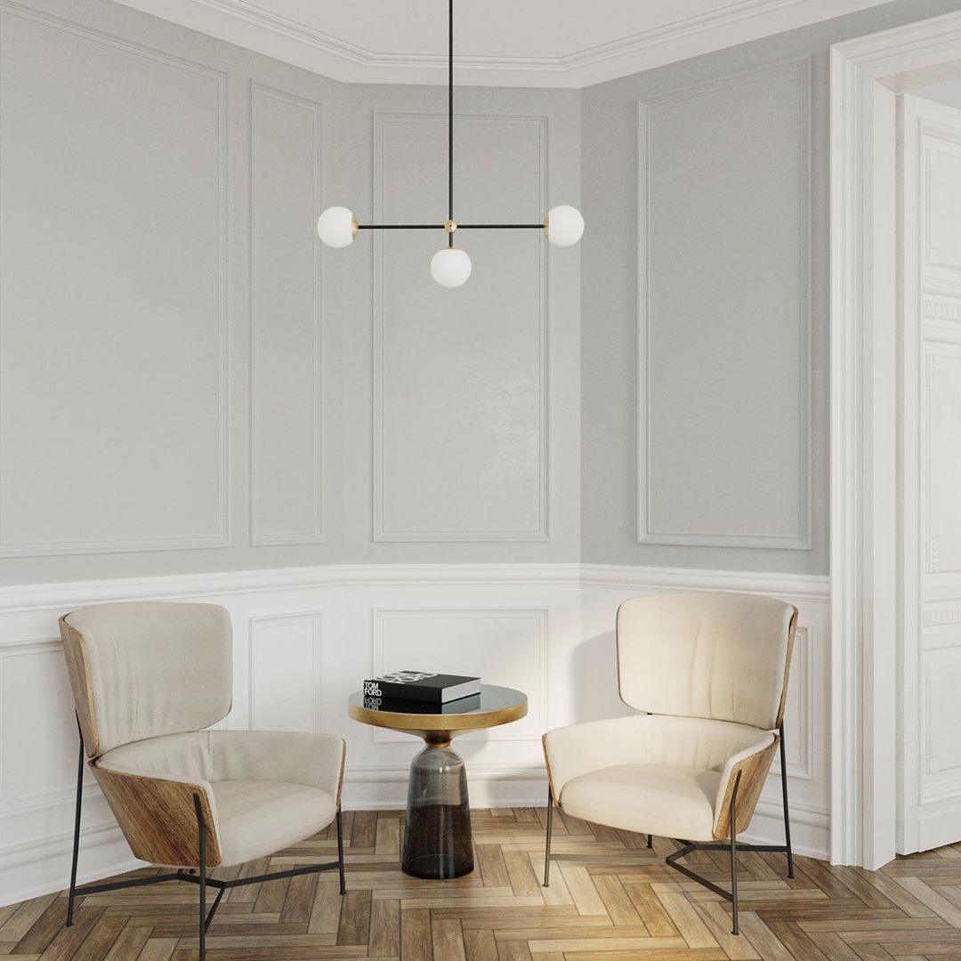 Brierera Glass Chandelier-Moonnatur