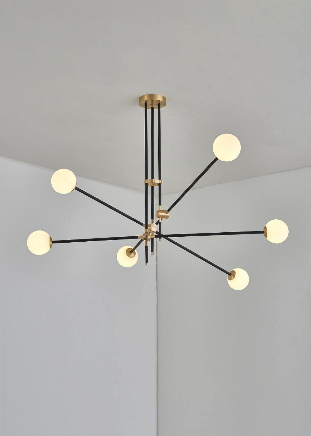 Brierera Glass Chandelier-Moonnatur